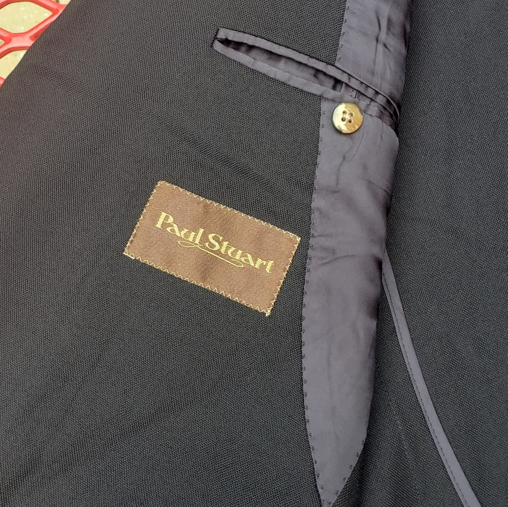Paul Stuart men's black sports coat - Picture 9 of 10